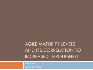 What is Agile Maturity?