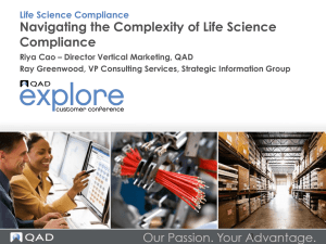 Life Science Compliance