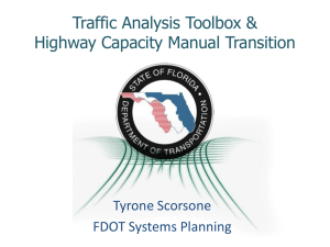 Traffic Analysis Toolbox &