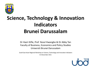 Science & Technology in Brunei Darussalam Hazri Kifle, Yeoul
