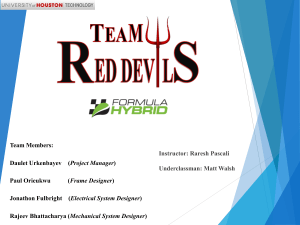 Frame Designer - UH Red Devils