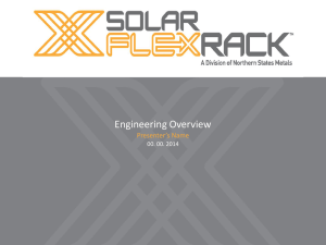 Tilt Bracket - Solar FlexRack