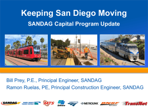 August 2013 - SANDAG - Construction Management Association Of