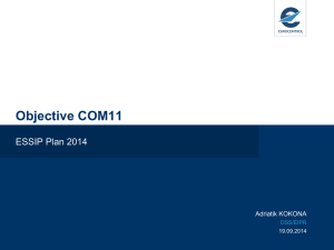 COM11 (ppt) - Eurocontrol