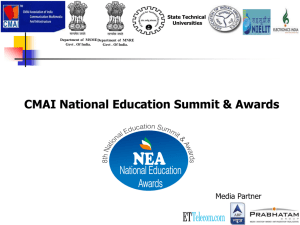 USP of CMAI National Education Summit & Awards