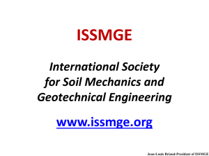 ISSMGE 1 March 2013 - International Society for Soil