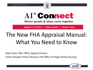 Doing Business with FHA