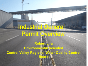 The 2014 Industrial Storm Water NPDES Permit - (AWMA)