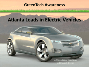 Atlanta Leads in Electric Vehicles