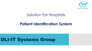 Patient Identification System - DLI-IT