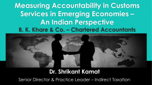 Inculcating Professional Competencies in Indirect Tax Officers