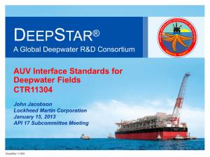 DeepStar AUV 11304 Brief to API 130115 rev1