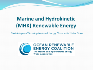 MHK Technologies - Ocean Renewable Energy Coalition