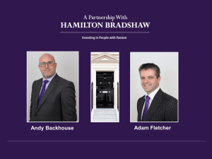 Hamilton Bradshaw * Investing in People with Passion