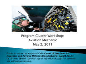 Aircraft Mechanic - Hooked on Leadership