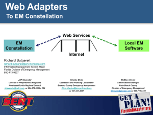 Web Adapter to EM Constellation