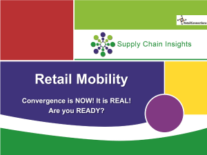 Retail Mobility - Supply Chain Insights