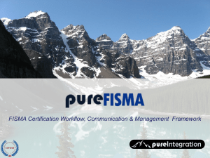 pureFISMA Framework
