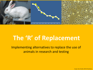 The `R` of Replacement
