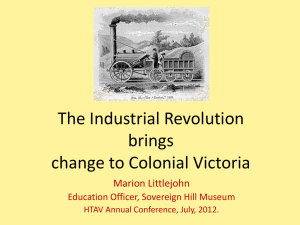 The Industrial Revolution (1750 – 1914)