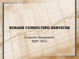 APPLICATION DEVELOPMENT - Susash Consulting Services