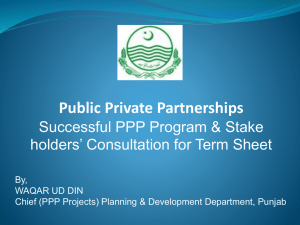 Public Private Partnership, Successful PPP Programs and