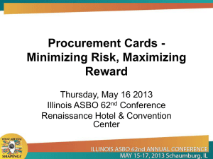 Procurement Cards - Electronic Resource Center