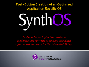 SynthOS Presentation  - IEEE