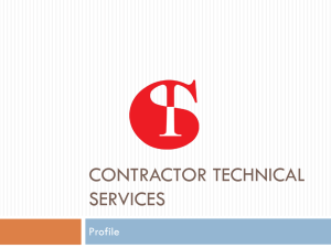 Contractor Technical Services - Contractors Technical Services Co