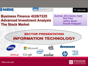 Information Technology - Fisher College of Business