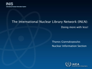 International Nuclear Library Network (INLN)