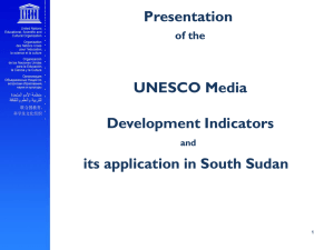 UNESCO Media Development Indicators