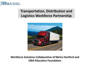 Transportation, Distribution and Logistics Workforce Partnership