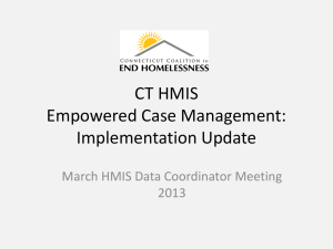 Empowered Case Management Update