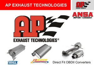 Performance Exhaust - United Auto Supply > Home