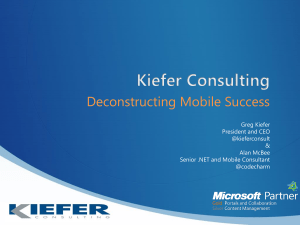 Deconstructing Success - Kiefer Consulting, Inc.