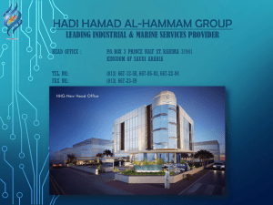 HHG - Hadi H Al Hammam Est