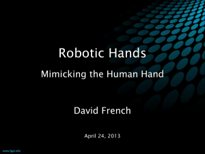 DavidFRoboticHands - Engineering and Technology