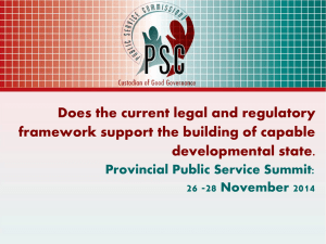 Exploring the legal and regulatory framework in the success and