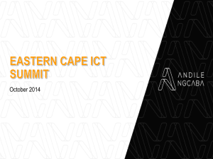 Cortex Hub - The Eastern Cape ICT Summit