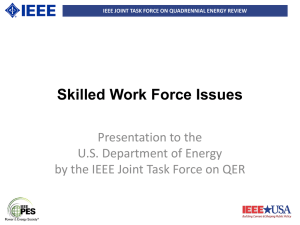 Skilled Workforce - IEEE-USA