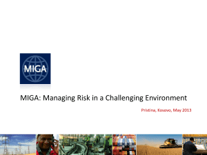 Managing Risk in a Challenging Environment