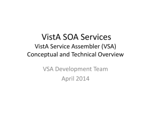 VistA Service Assembler