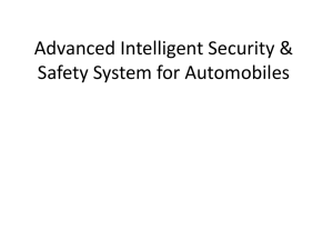 7651.Advanced Intelligent Security & Safety System for Automobiles