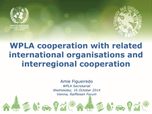 Meeting of International Organisations Copenhagen, 21