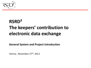 RSRD² Project