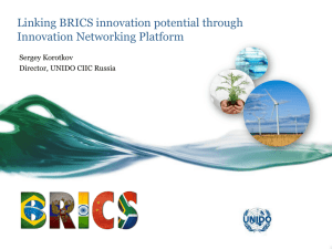 Linking BRICS innovation potential through Innovation Networking