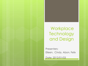 Workplace Technology and Design