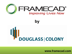 the FrameCAD® Powerpoint Presentation
