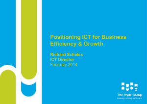 The Hyde Group – Positioning ICT for business efficiency and growth